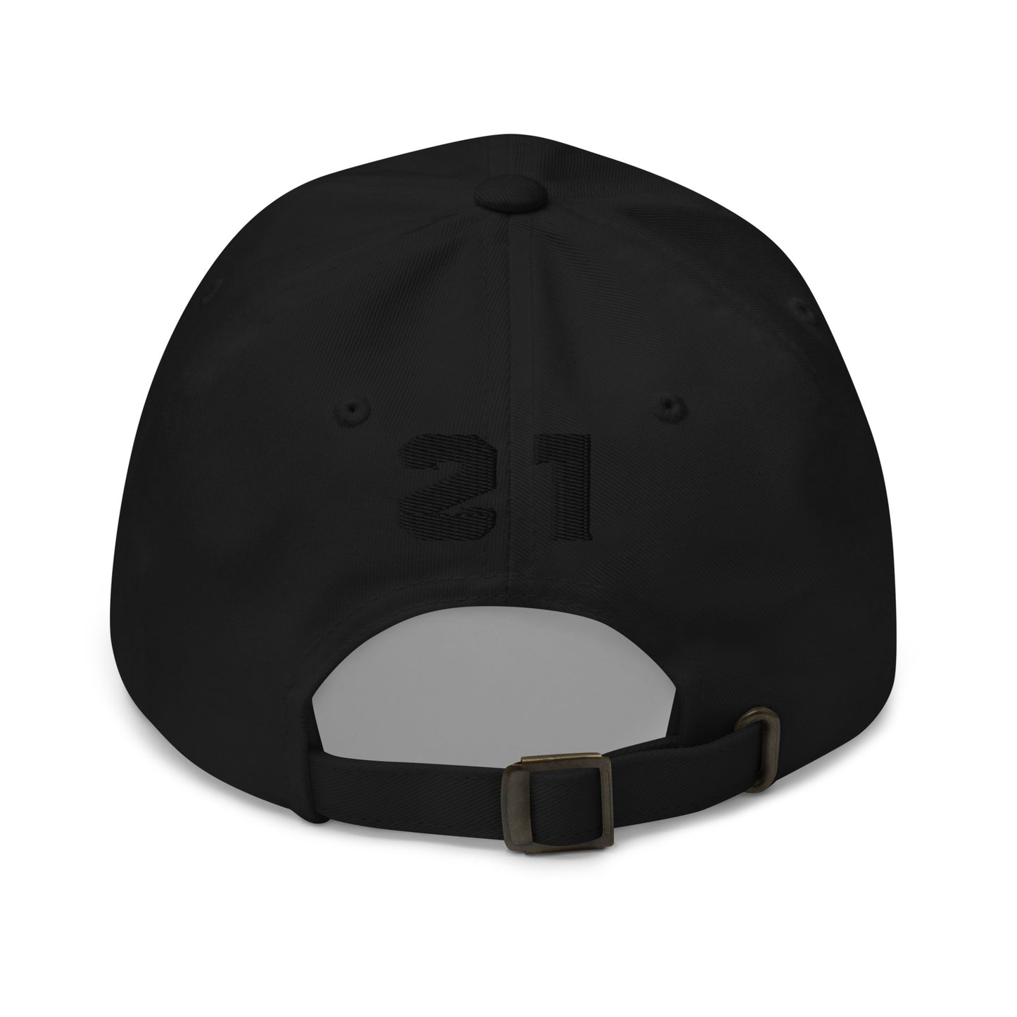 MSTHTD Dad Hat (bestickt) black / black