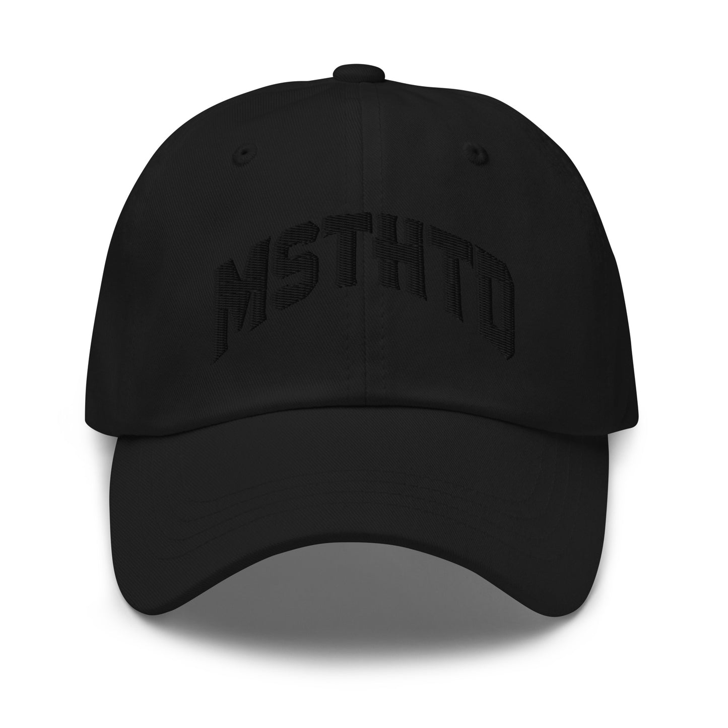 MSTHTD Dad Hat (bestickt) black / black
