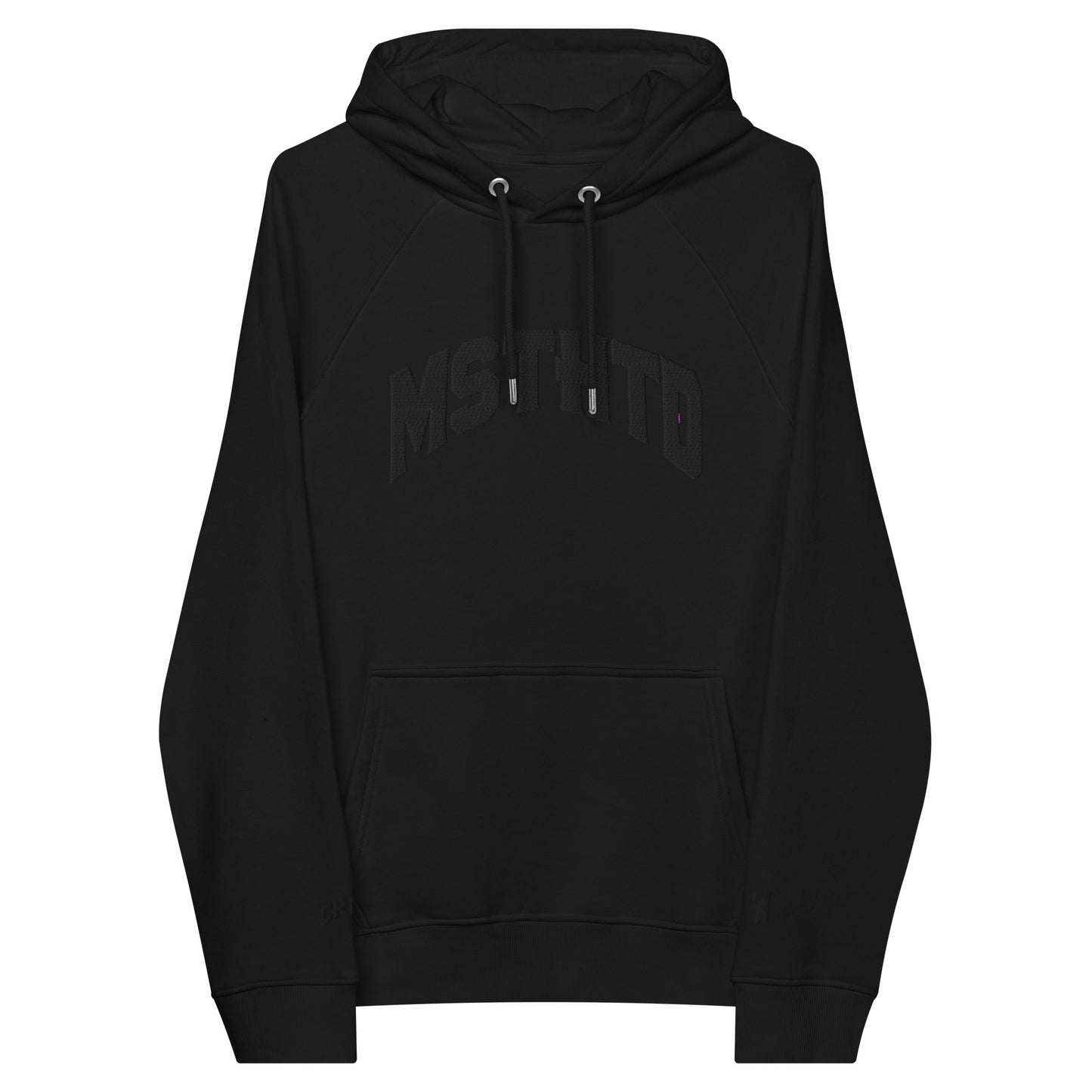 MSTHTD Hoodie (bestickt) black on black